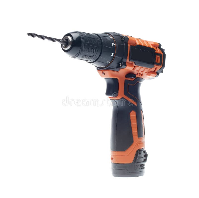 Cordless drill gun stock image. Image of black, power - 149330253