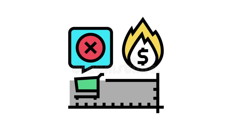 Core Inflation Glyph Icon Animation Stock Footage Video Of Bubble Core Inflation Glyph Icon Animation Stock Footage Video Of Bubble
