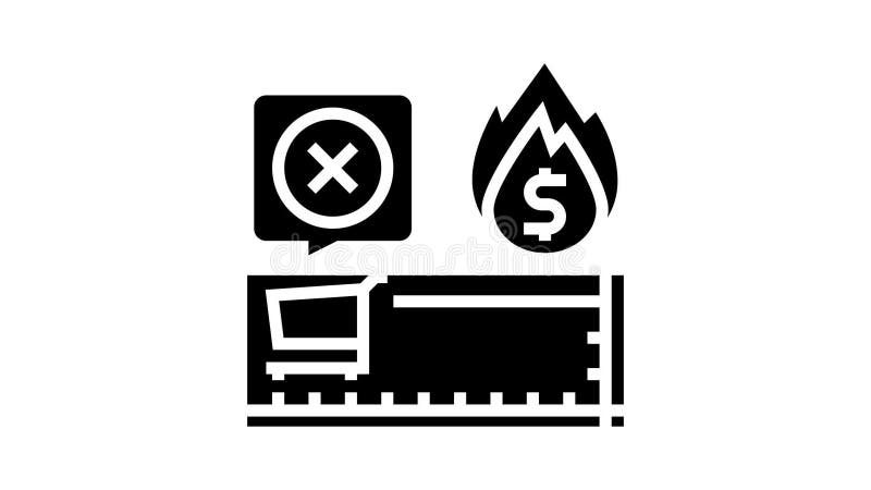 Core Inflation Glyph Icon Animation Stock Footage Video Of Bubble Core Inflation Glyph Icon Animation Stock Footage Video Of Bubble