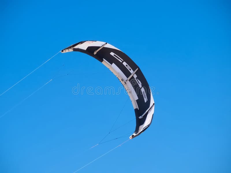 Core Kite Surfing Umbrella at the Blue Sky Editorial Image Image of