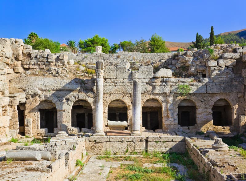 Corinth καταστροφές της Ελλάδ&al