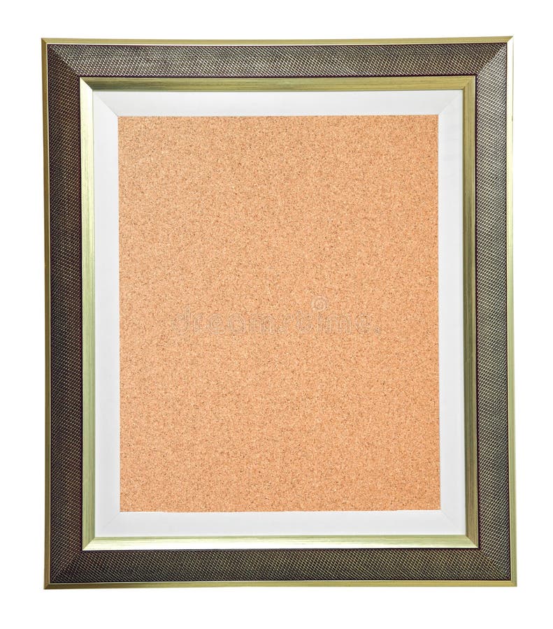 cork board modern frame