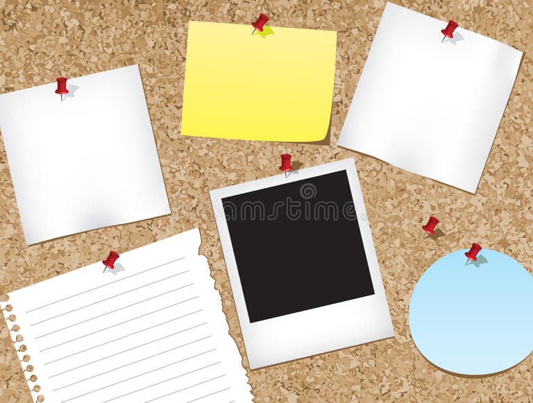 Bulletin Board Announcement Stock Illustrations 5,047 Bulletin Board