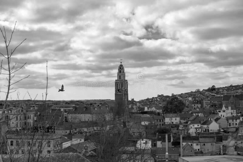 Cork City (Schwarzes u. Weiß) stockbilder Cork City (Schwarzes u. Weiß) stockbilder