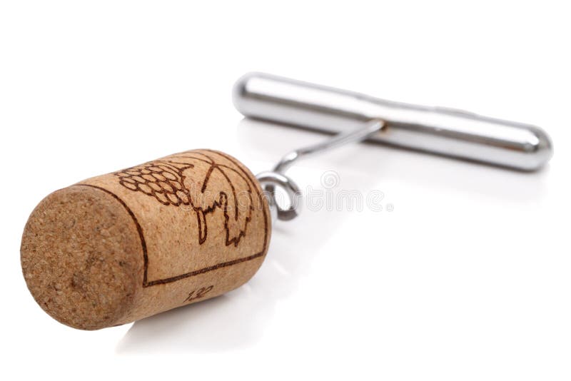 Cork and corkscrew