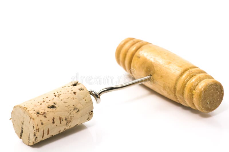 Cork and corkscrew