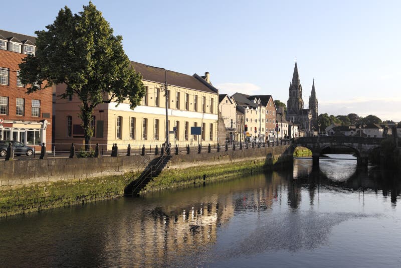 Cork, Ireland stock photo. Image of europe, water, riverside 78821308