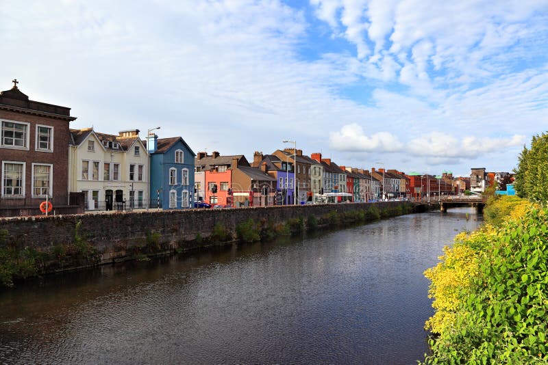 Cork, Ireland stock photo. Image of river, scenic, europe 74338192