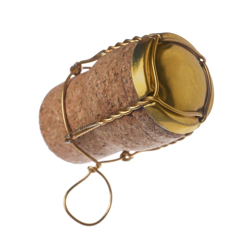 Cork of Sparkling Wine and Muselet Cap with Engraving 2023 Against