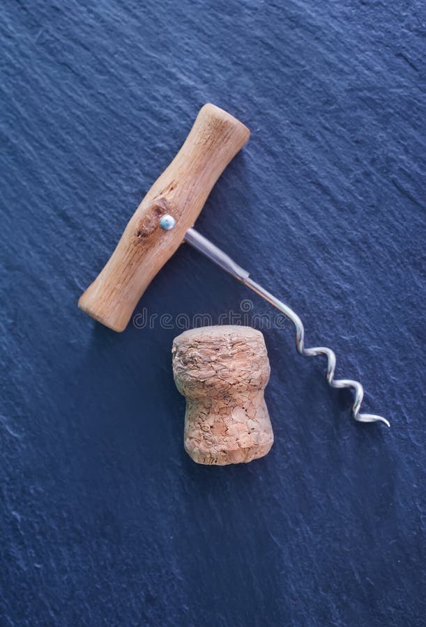Cork on a table stock image. Image of spirit, dinner 46127399