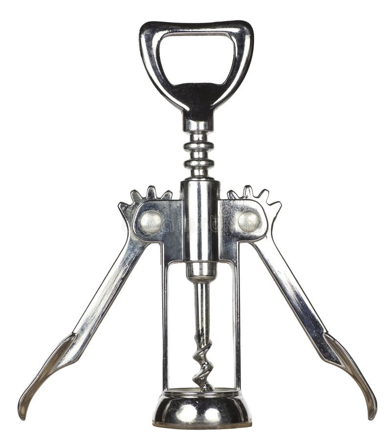 Corkscrew for Opening Bottles Stock Photo Image of drinking, bottle