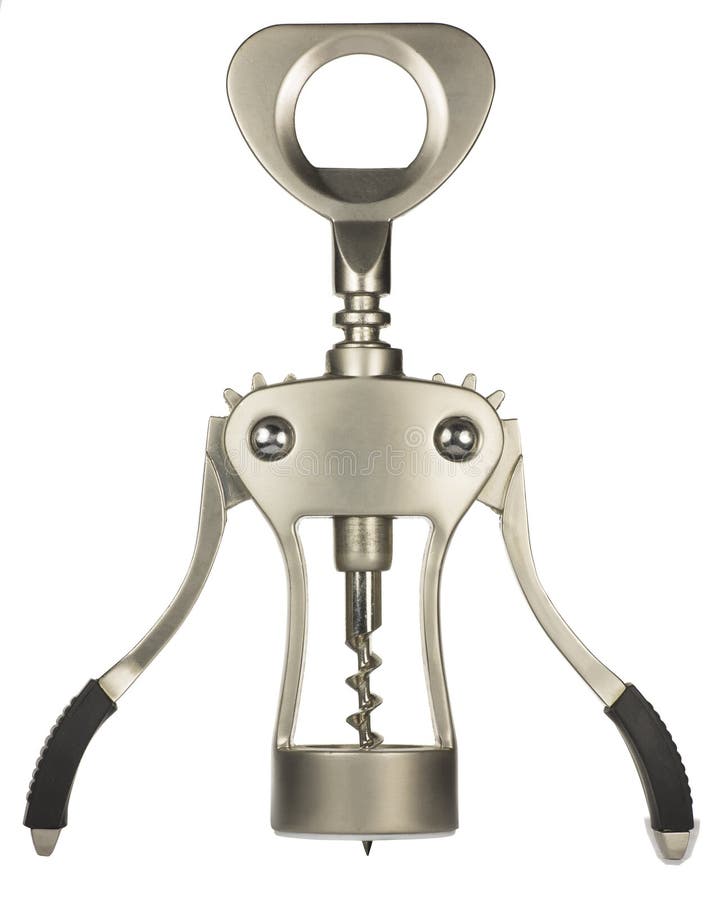 Corkscrew for Opening Bottles Stock Image Image of large, machine