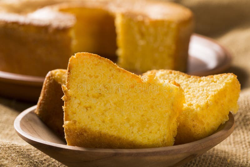 Corn Cake. Traditional Brazilian Treats Made of Corn. Stock Image