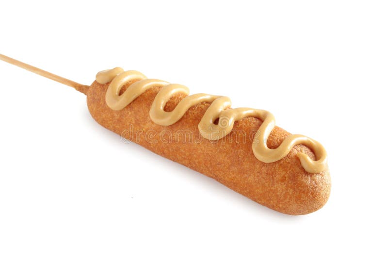 Corn dog stock image. Image of unhealthy, junk, rosemary 197615185