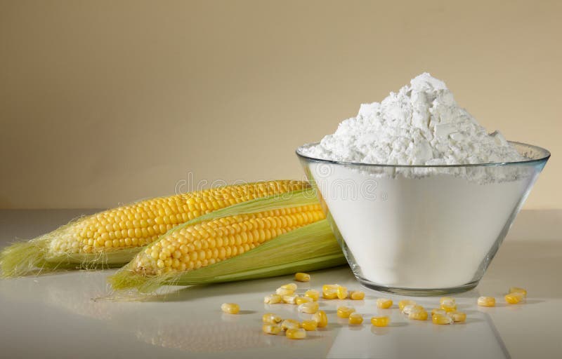 Corn flour royalty free stock photos