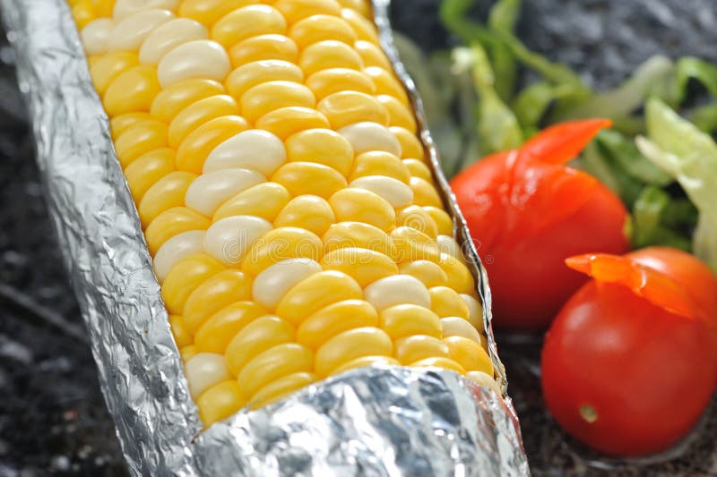 Foil Wrapped Corn Grill Stock Photos Free & RoyaltyFree Stock Photos from Dreamstime