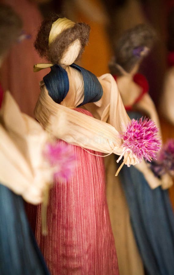 Corn Husk Doll stock photo. Image of entertainment, close 60415992