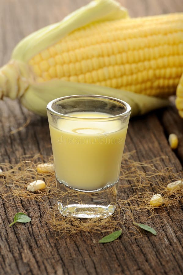 Corn juice stock image. Image of refreshment, ripe, farm - 43729393