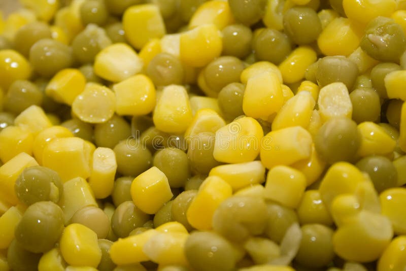 Corn And Pea Picture. Image 4762486