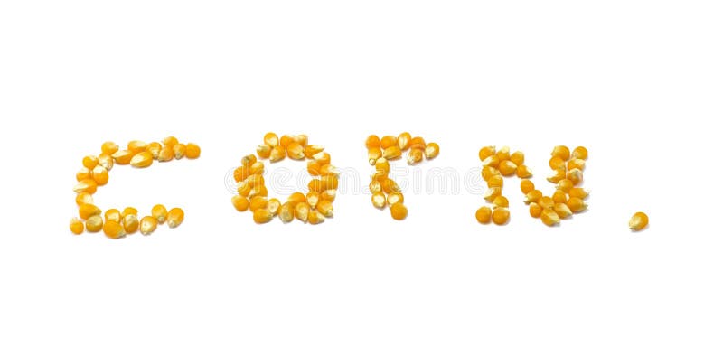 Corn Seeds Make Word Photos Free & RoyaltyFree Stock Photos from