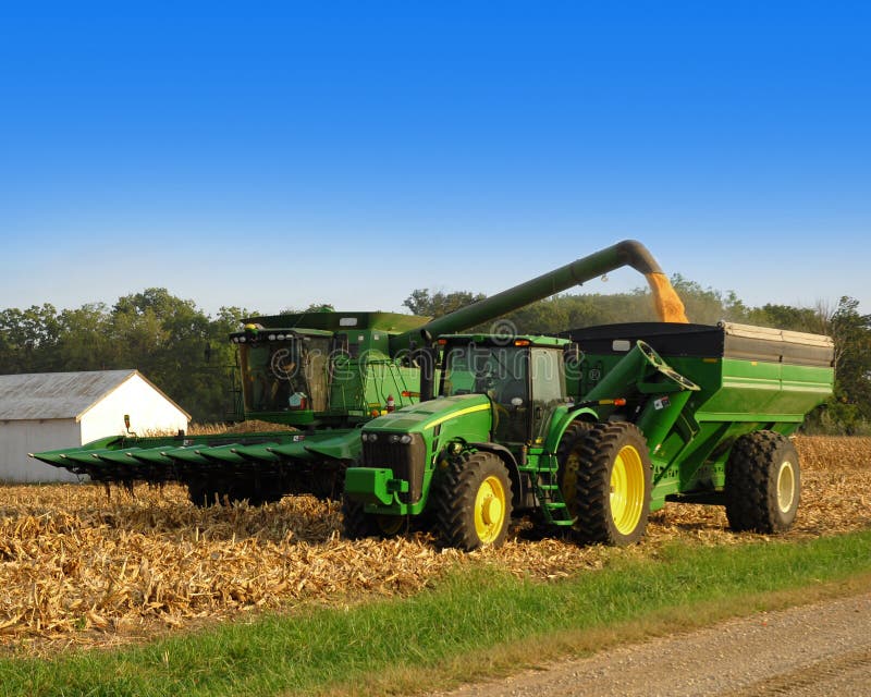Corn tractor