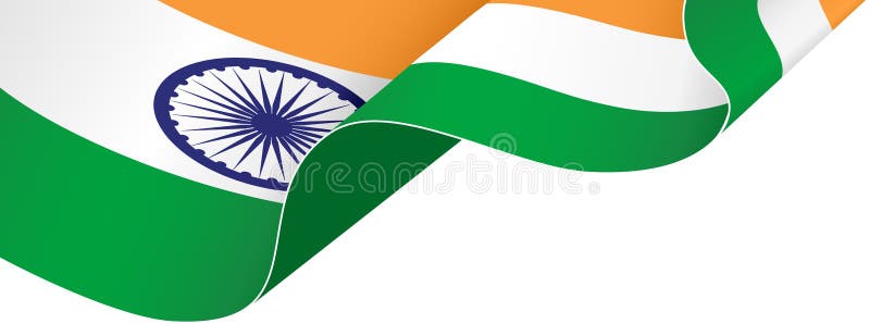 Corner Waving India Flag Isolated on Png or Transparent BackgroundSymbol  of Indiatemplate for Bannercardadvertising promote Stock Vector   Illustration of asia independence 239294064