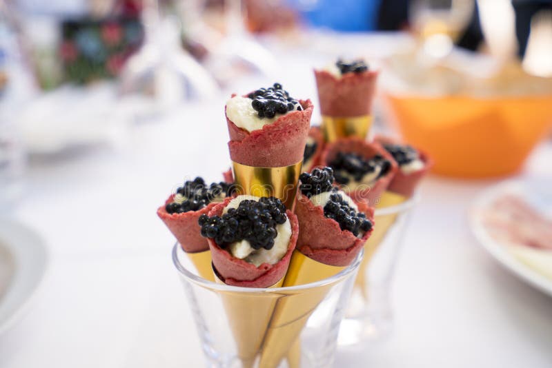 stock image. Image of dish, food, caviar, codfish 61540441