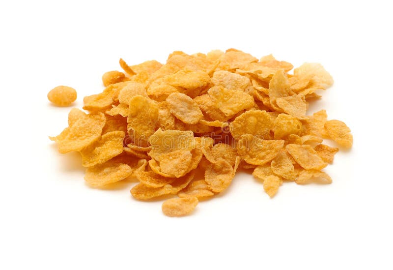 Cornflakes isolated