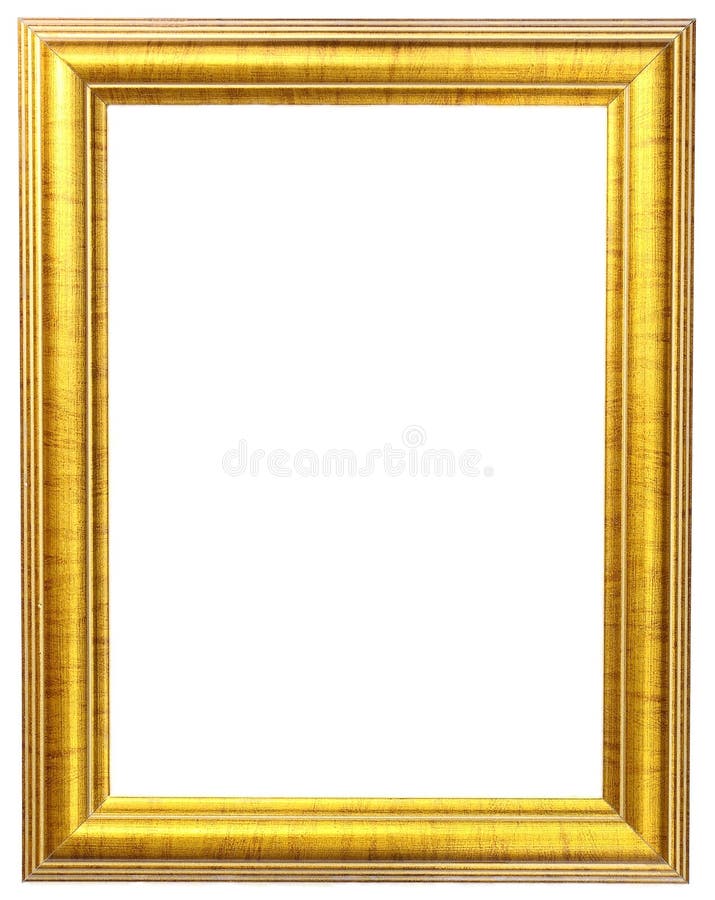 Cornice dell'oro fotografia stock Cornice dell'oro fotografia stock