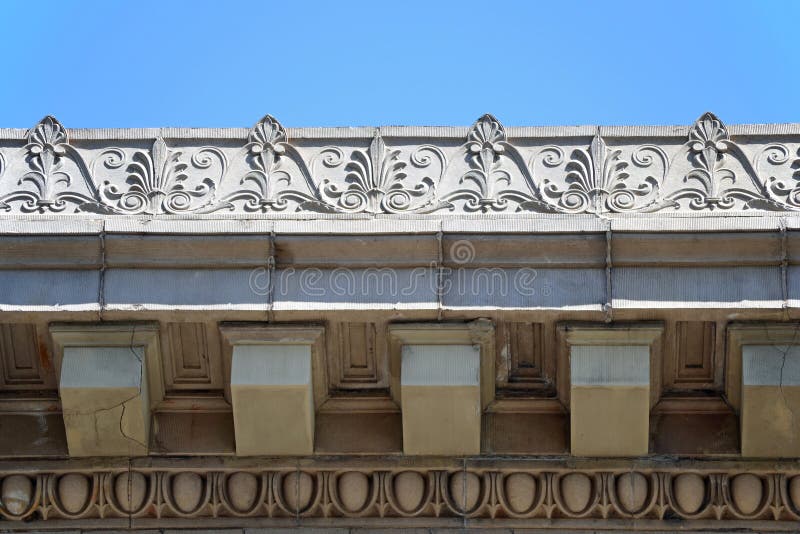 Decorative Building Cornice Stock Photo Image of elaborate
