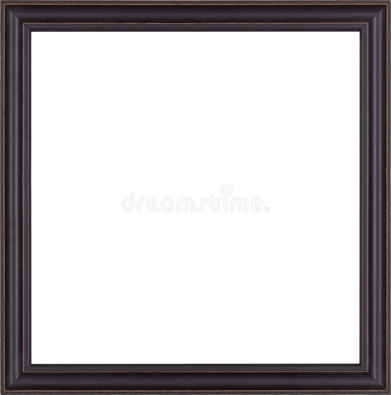 Cornice nera fotografia stock. Immagine di barocco, domestico 116417888