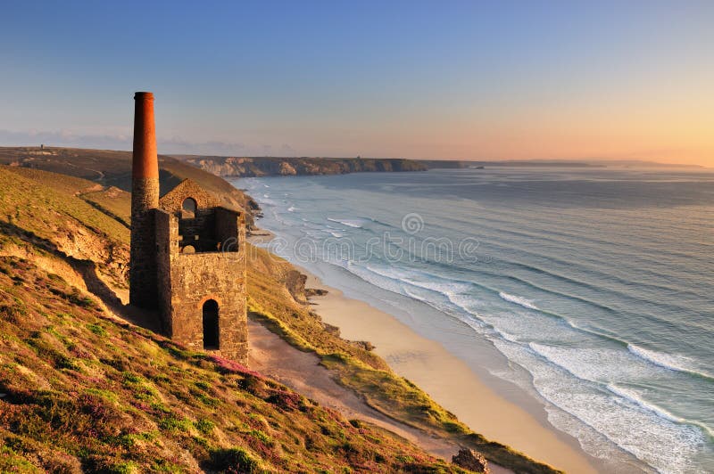 Cornish Tin Mine, St Agnes Head, Cornwall