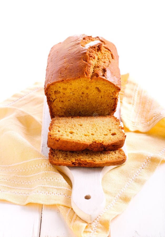Cornmeal Buttermilk Loaf Cake Stock Photo Image of loaf, homemade