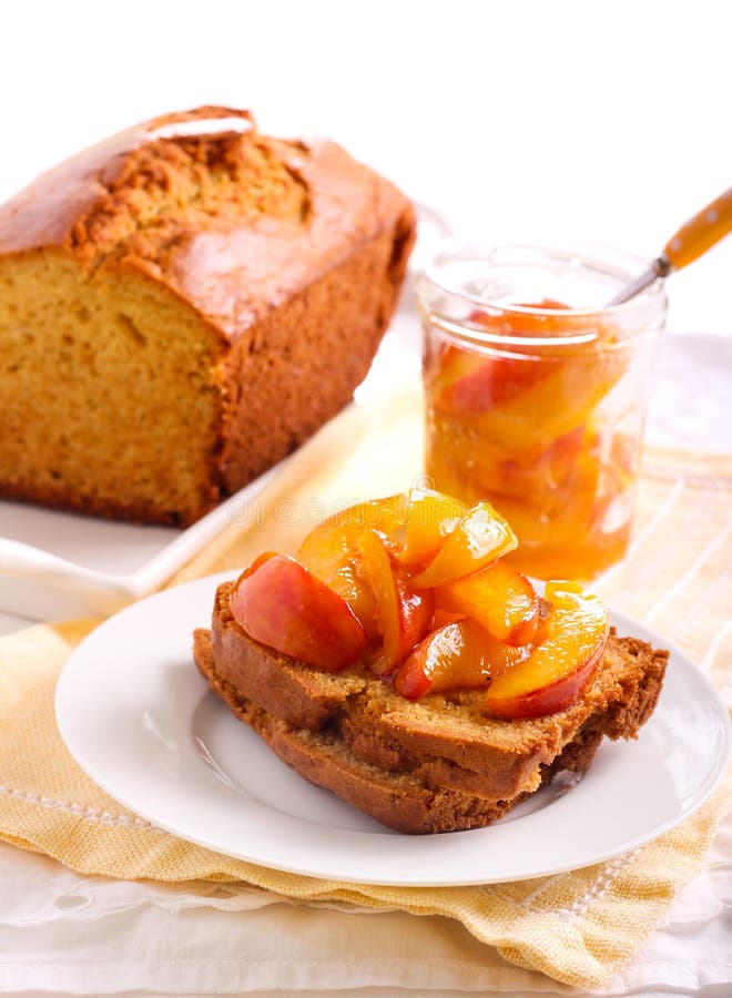 Cornmeal Buttermilk Loaf Cake Stock Image Image of loaf, baked 77348425