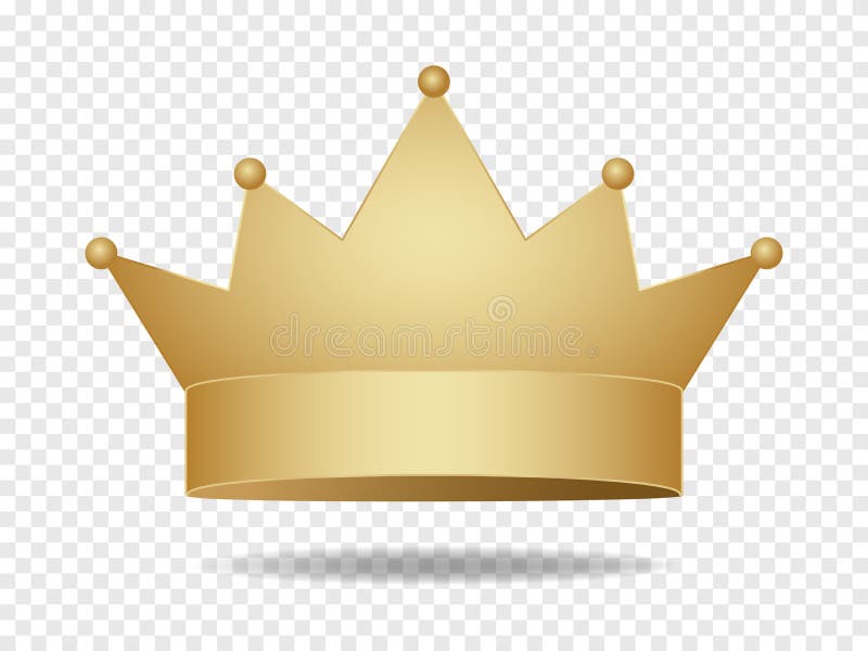 Coroa do rei do ouro Corona dourada