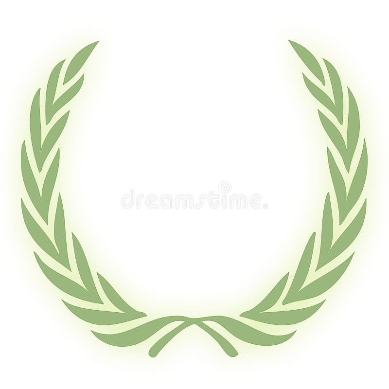 Corona dell'alloro royalty illustrazione gratis Corona dell'alloro royalty illustrazione gratis