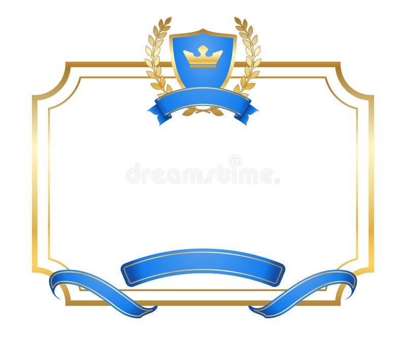Corona della struttura dello schermo dell'icona dell'oro della corona dell'alloro royalty illustrazione gratis Corona della struttura dello schermo dell'icona dell'oro della corona dell'alloro royalty illustrazione gratis