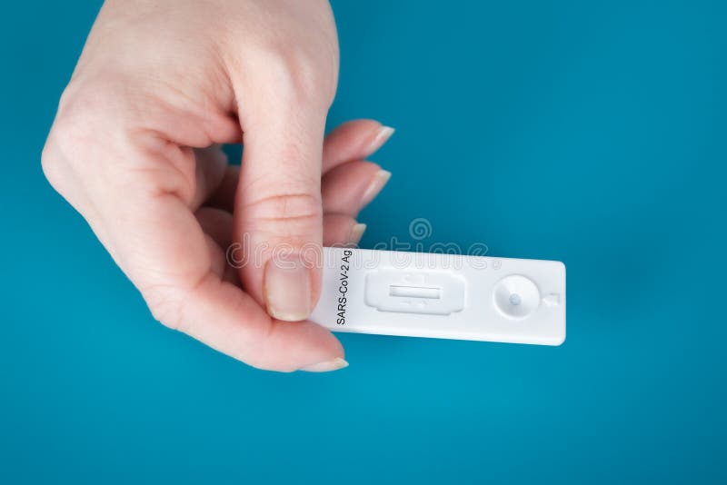 Coronavirus Blood Test Antibody in Hand Stock Photo Image of negative