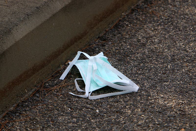 After the coronavirus, there are many abandoned protective equipment on the streets and beaches in Israel. After the coronavirus on the streets and beaches in stock images After the coronavirus, there are many abandoned protective equipment on the streets and beaches in Israel. After the coronavirus on the streets and beaches in stock images