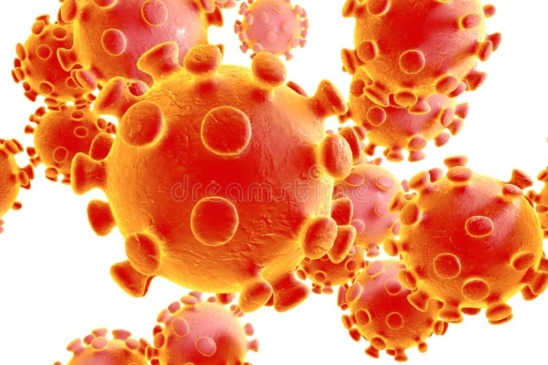 Coronavirus, Virus, das SARS und MERS verursacht vektor abbildung Coronavirus, Virus, das SARS und MERS verursacht vektor abbildung