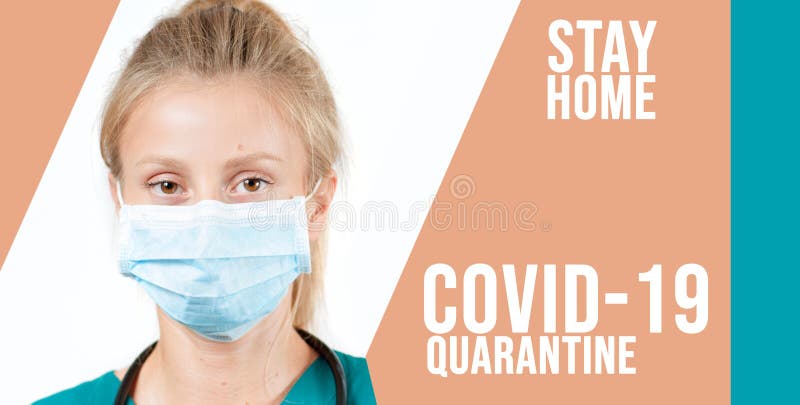 Coronavirus. Young specialist doctor in protective mask is looking at camera. Outbreaking COVID-19 virus stock photography Coronavirus. Young specialist doctor in protective mask is looking at camera. Outbreaking COVID-19 virus stock photography
