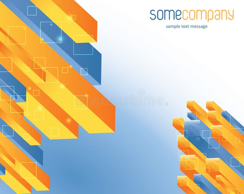 Corporate background stock illustration