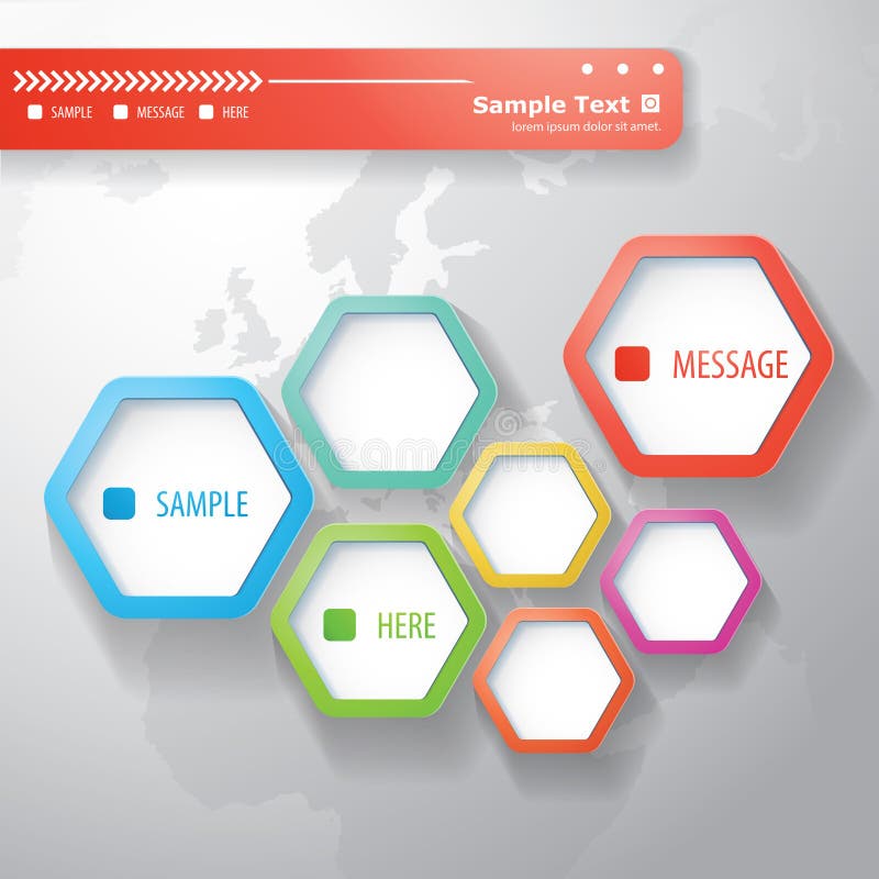 Corporate background vector illustration