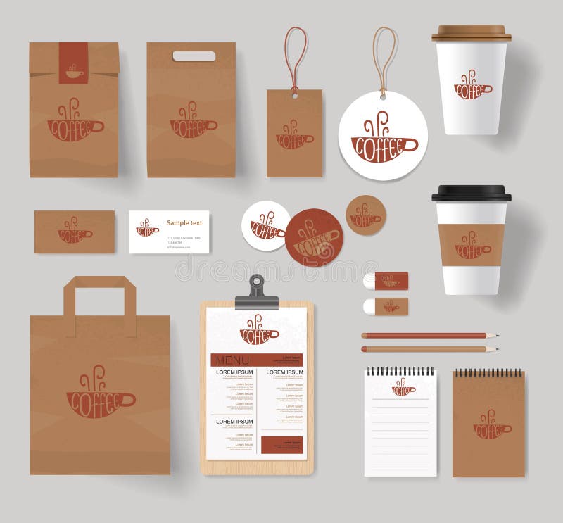 Download Corporate Branding Identity For Coffee Shop And Restaurant ...