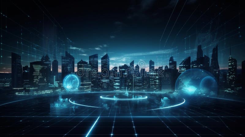 Corporate business globalization background wallpaper vector illustration.