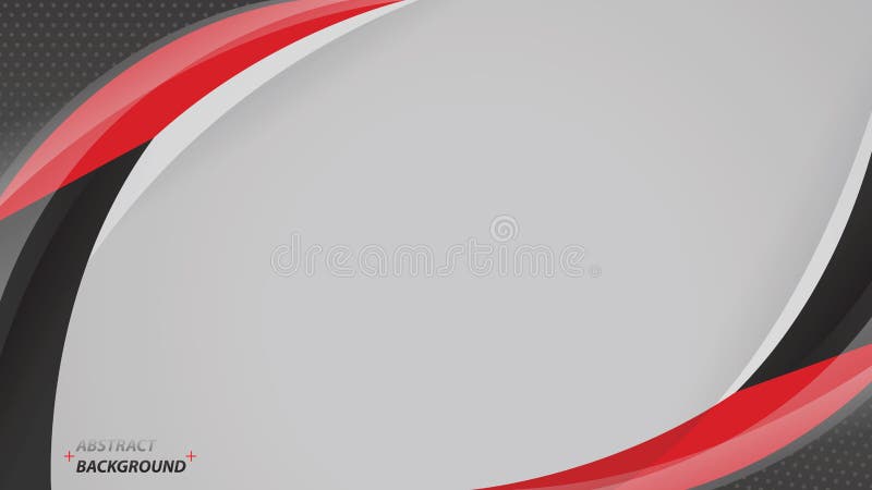 Corporate Concept Red Black Grey Modern Futuristic Background. Vector Graphic  Design Stock Vector - Illustration of contrast, digital: 176916297