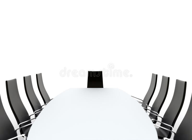 Corporate Conference Room vector illustration