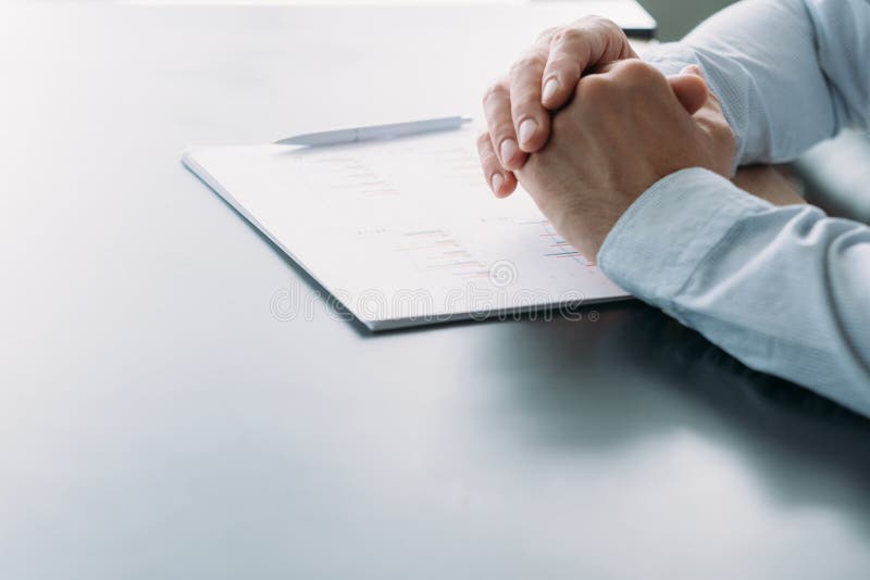 Corporate meeting project manager desk graphs royalty free stock photography Corporate meeting project manager desk graphs royalty free stock photography
