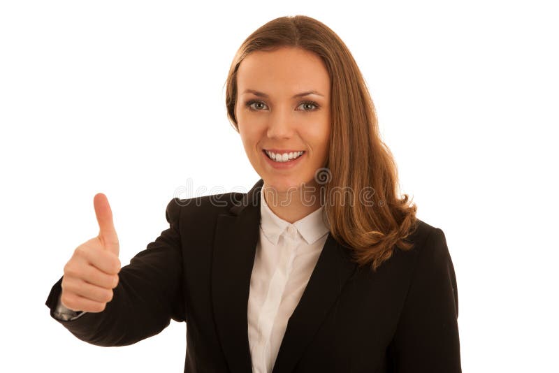Corporate portrait of young beautiful caucasian business woman s royalty free stock image Corporate portrait of young beautiful caucasian business woman s royalty free stock image