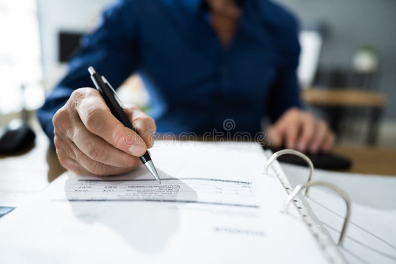 Corporate Tax Accountant stock image. Image of business - 212693763